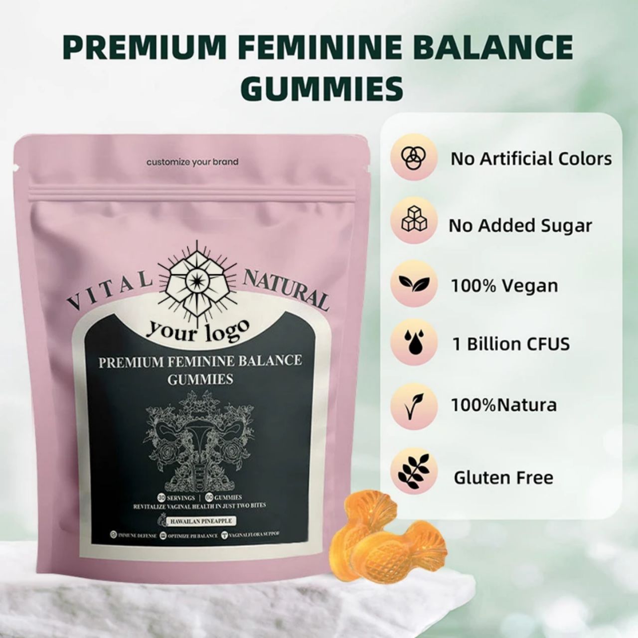 Premium Feminine Balance Gummies