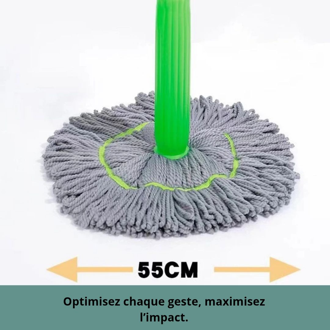 Serpillière Auto-essorage Verte